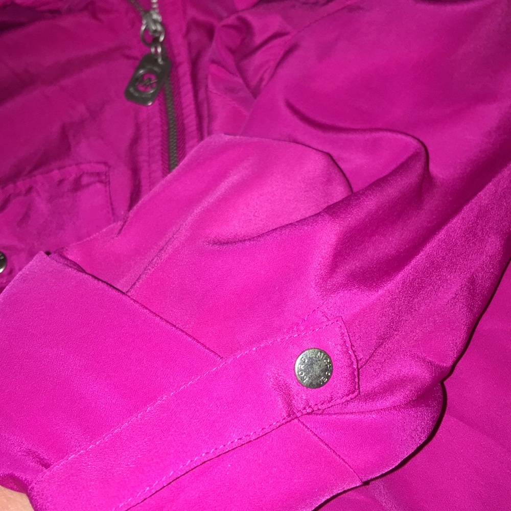 Michael Michael Kors Solid Lock Zip Top - image 2